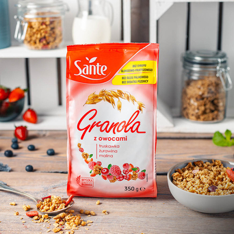 Granola z owocami Sante 350g