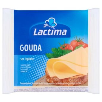 Ser topiony gouda w plastrach Lactima 130g 3 szt.