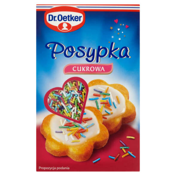 Posypka cukrowa Dr Oetker 80g 3 szt.