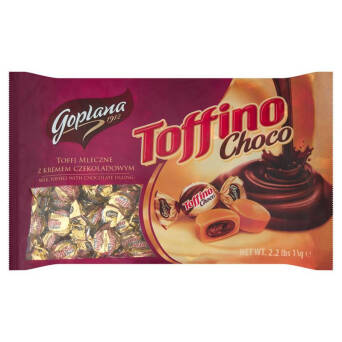 Cukierki Toffino choco Goplana 1kg 2 op.