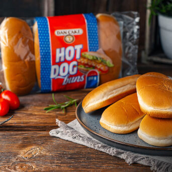 Bułki Hot dog Dan Cake 250g 3 op.