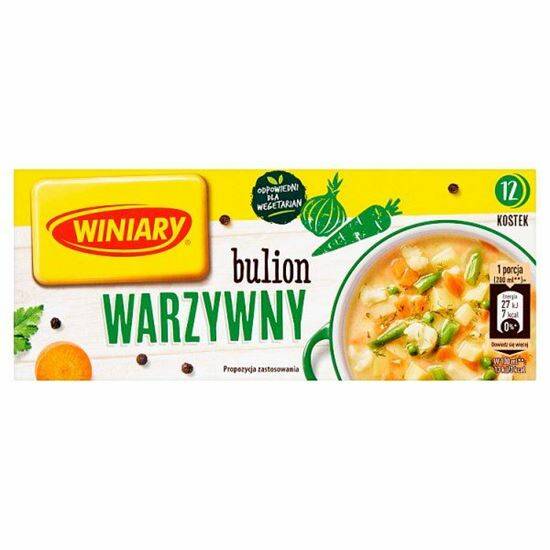 Bulion warzywny Winiary (12 kostek) 120g 3 op.