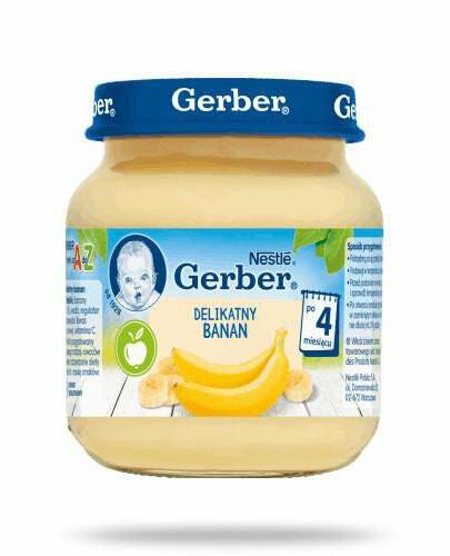 Deser delikatny banan po 4 miesiącu Gerber 125g