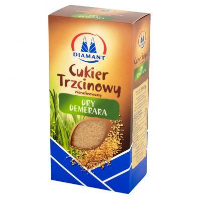 Cukier trzcinowy nierafinowany Diamant 500g