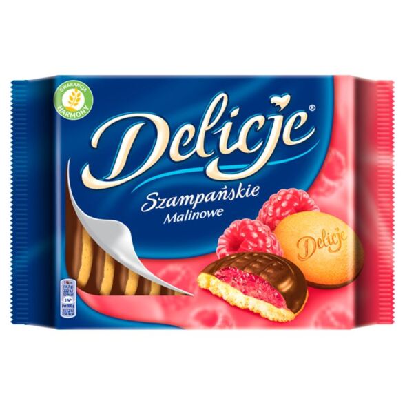 Delicje duo szampańskie malinowe 294g 3 szt.