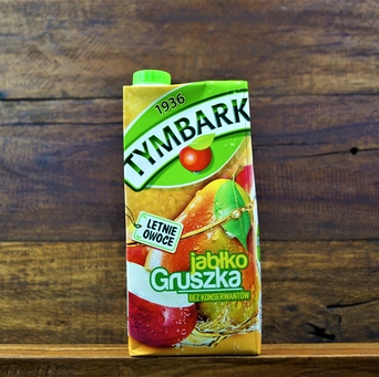 Tymbark jabłko-gruszka karton 1l