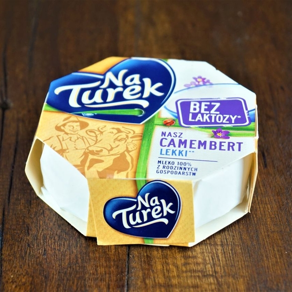 Nasz camembert bez laktozy Naturek 120g