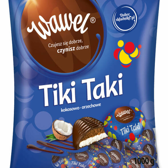 Cukierki Tiki Taki Wawel 1 kg 2 op.