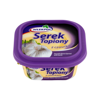 Ser topiony czosnek kubek Mlekpol 100g 3 szt.