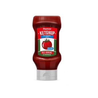 Ketchup bez dodatku cukru Dawtona 450g 3 op.