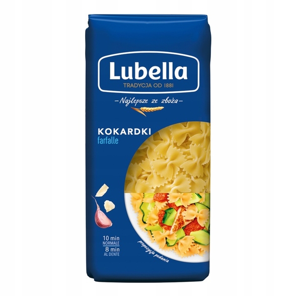 Makaron kokardki Lubella 400g