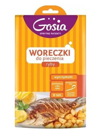 Woreczki do pieczenia ryby Gosia 6 szt.3 op.