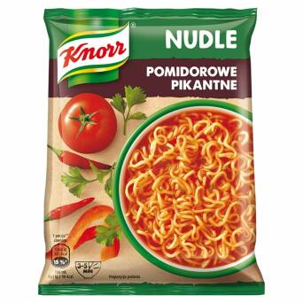 Nudle pomidorowe pikantne Knorr 63g
