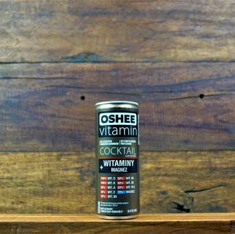 Oshee Vitamin Coctail+Magnez 250ml (4-pak)