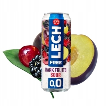 Lech free dark fruits 500ml (4-pak)