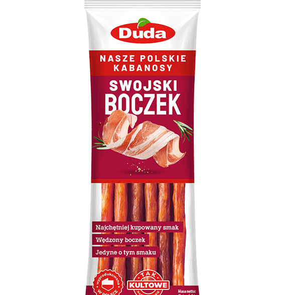 Kabanosy z boczkiem Duda 95g