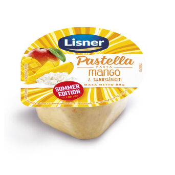 Pastella mango z twarożkiem Lisner 80g