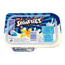 Jogurt waniliowy Smarties Nestle 120g 3 szt.