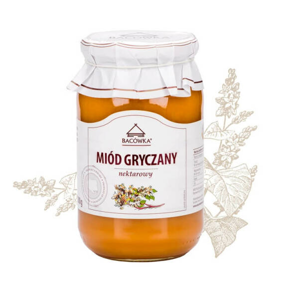 Miód Gryczany nektarowy Bacówka 1200g