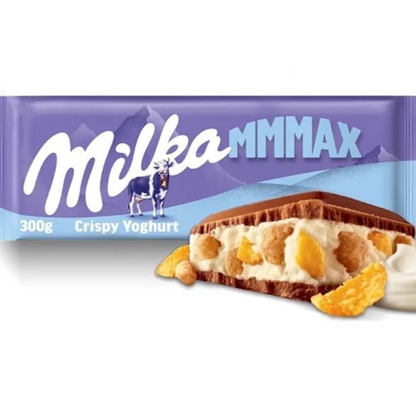 Czekolada mmmax crispy joghurt Milka 300g