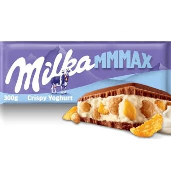 Czekolada mmmax crispy joghurt Milka 300g