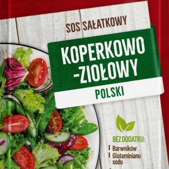 Sos sałatkowy koperkowo-ziołowy polski Prymat 9g