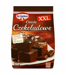 Ciasto czekoladowe XXL Dr Oetker 672g 3 szt.