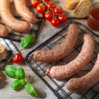 Kiełbasa Szwarca z czosnkiem niedźwiedzim 530g