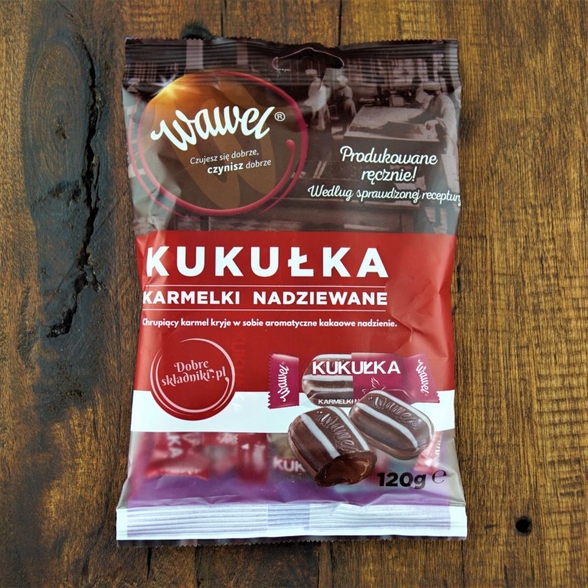 Kukułki karmelki nadziewane Wawel 105g