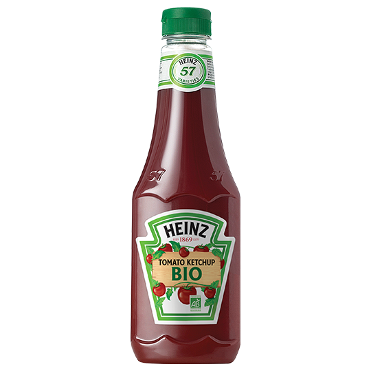 Ketchup łagodny BIO Heinz 570g