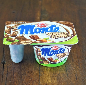 Monte waffle sticks Zott 125g